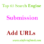 search engine | List of Top 65 Search Engine Submission Add URLs.