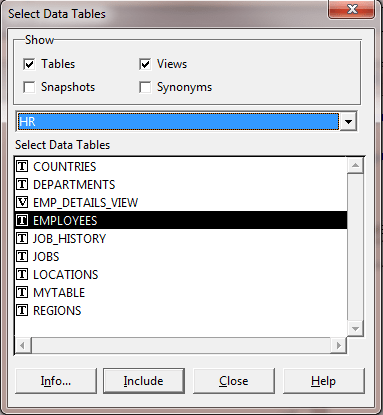 How to Create LOV in Oracle Forms Using Wizard ? -Select Table