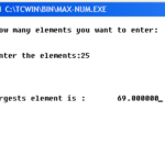 c max function | C Program to Read a Set of Real Numbers from Keyboard & Find the Maximum