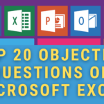 Objective Questions on Microsoft Excel