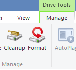 Manage Drives Using Drive Tools