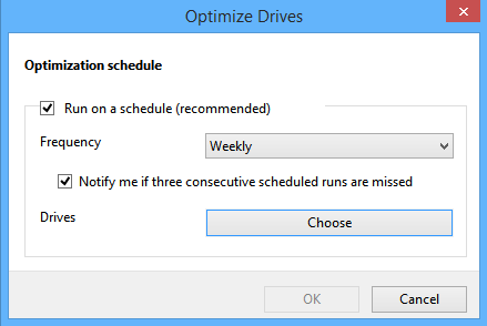 How to Optimize Drives Automatically