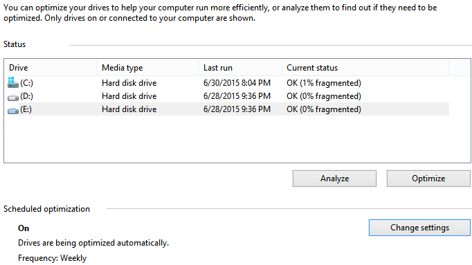 How to Optimize Drives in Windows