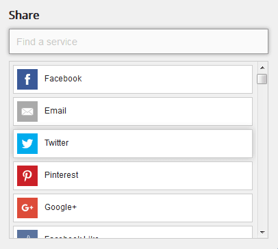 Social sharing buttons provided by SumoMe