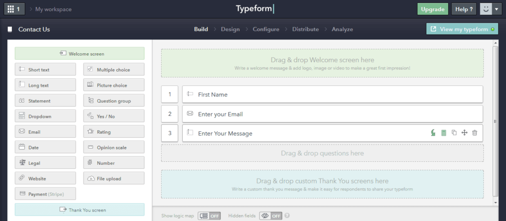 Type Form- Online form builder tool Type Form- Online form builder tool