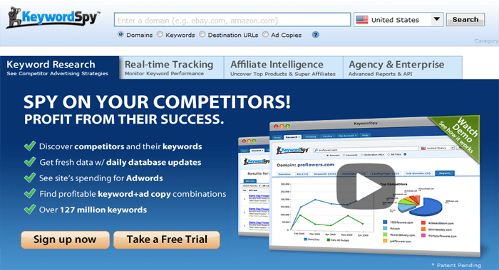 Keywordspy - Premium SEM SEO and Keyword Research Tool Keywordspy - Premium SEM SEO and Keyword Research Tool