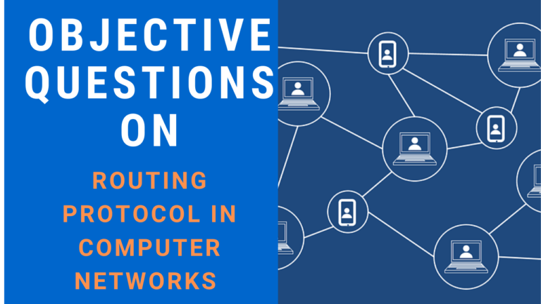 Objective Questions on Routing Protocol