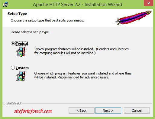 Apche installation wizard 4 | How To Install The Apache Server On Windows Platform