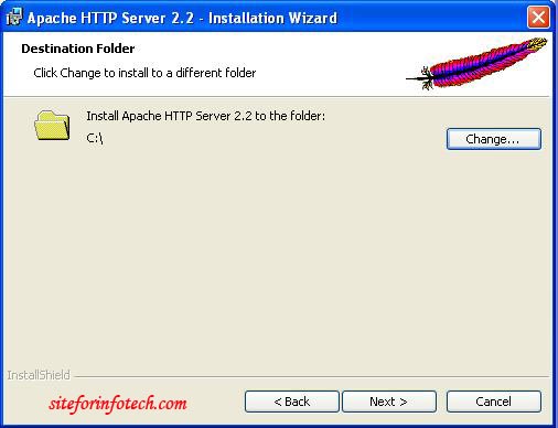 Apche installation wizard 5 | How To Install The Apache Server On Windows Platform