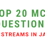 MCQ Questions On Streams In Java