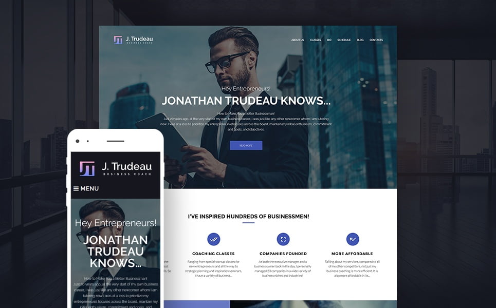 Life Coach WordPress Theme-Business Coach Modern WordPress Theme