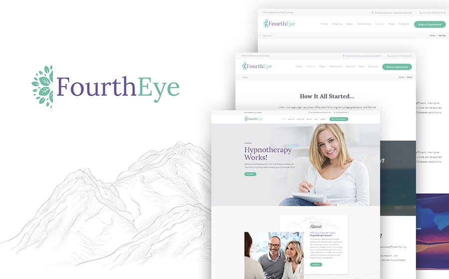 Top 20 Healthcare WordPress Themes For Multipurpose Usage 8 Hypnotherapy WordPress Theme
