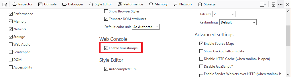 How to Get Browser Console Logs While Testing Website 3 Mozilla Firefox Console Log Setting