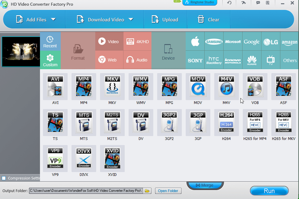 Why WonderFox HD Video Converter Factory Pro Is The Best Video Converter Software - Review 3 HD Video Converter Factory Pro-Output Video