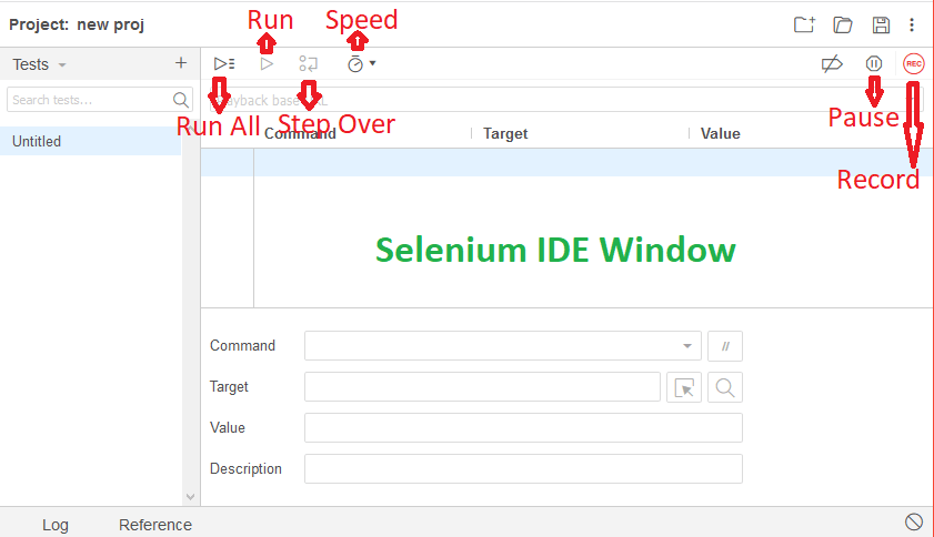 How To Start Test Automation With Selenium IDE 2 Selenium IDE Window