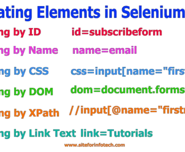Different Ways of Locating Elements in Selenium IDE