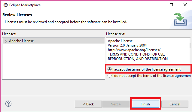 How to Install TestNG in Eclipse for Selenium Webdriver 9 Accept the terms of the license agreement