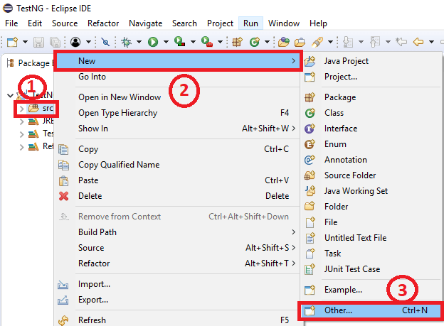 How to Create the First Test Case With TestNG in Eclipse 8 Creating TestNG Class