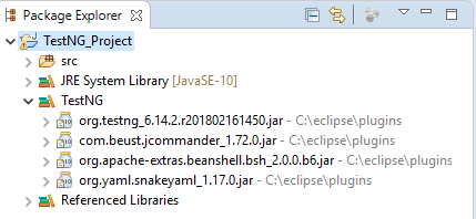 How to Create the First Test Case With TestNG in Eclipse 7 Preview of Eclipse's package explorer