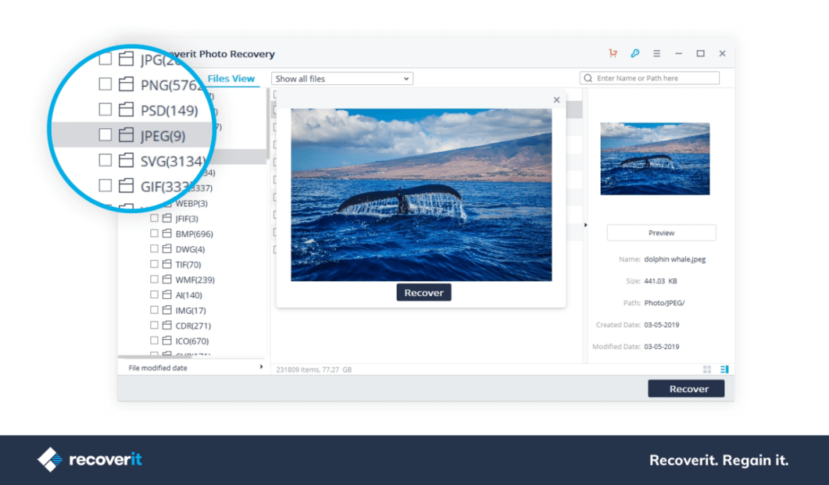 Are You Retrieving Deleted Photos: What Not to Do? 3 Recover Deleted Photos-Step3