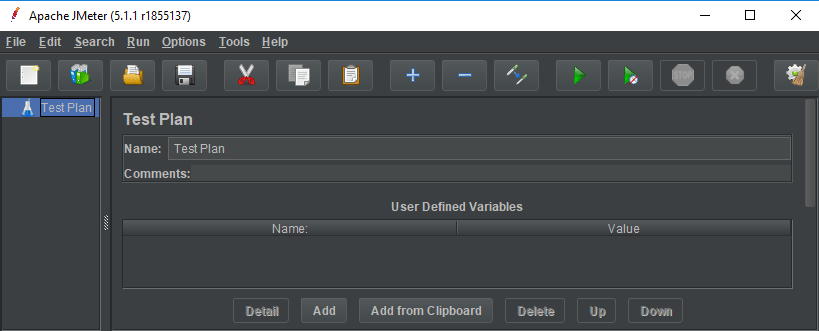 How to get started with JMeter - Step by Step Guide 2 Apache JMeter Window