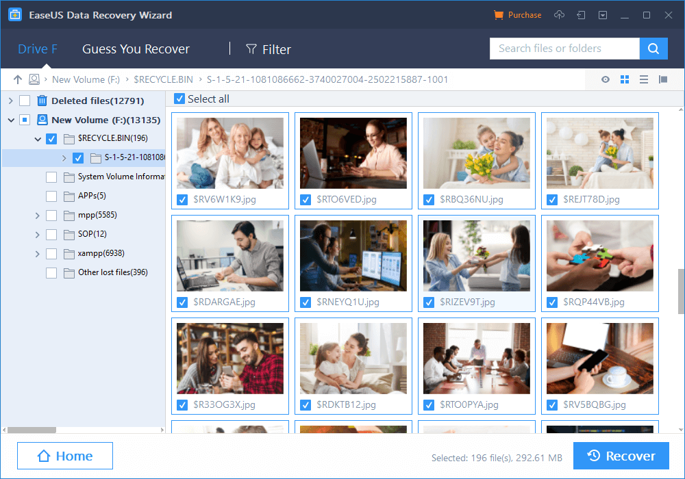 How to Recover Lost Data From Different Storage Devices 5 Recovering with EaseUS data recovery software