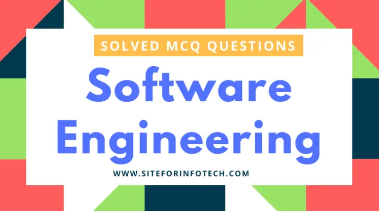 Solved MCQ Questions On Software Engineering