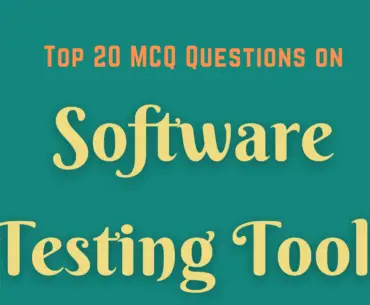 MCQ questions on Software Testing Tools
