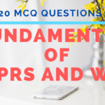 MCQ Questions on Fundamentals of GPRS and WAP