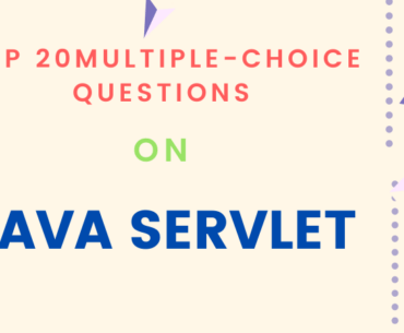 Multiple-Choice Questions on Java Servlet