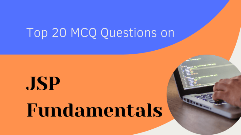 MCQ Questions on the JSP Fundamentals