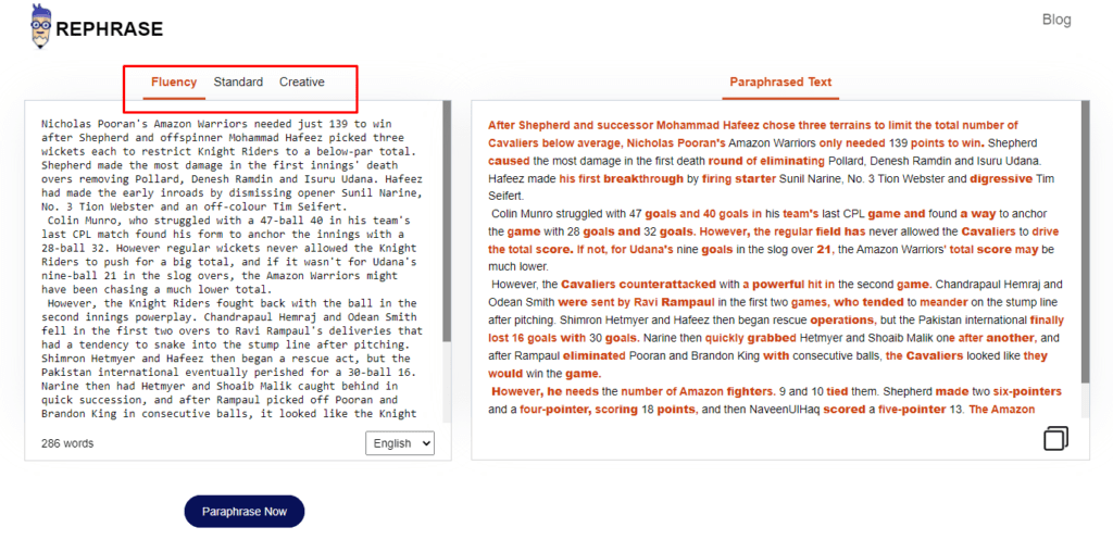 5 Paraphrasing Tools That Help Bloggers to Create Unique Content 3 different types of writings by rephrase