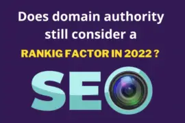 Does domain authority still consider a ranking factor