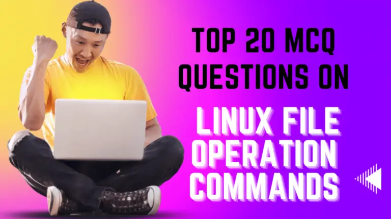 MCQ Questions on Linux File Handling Commands