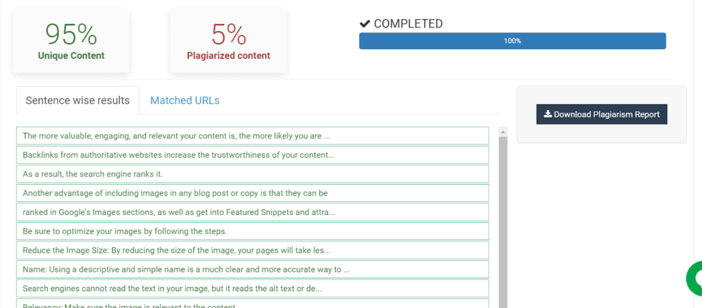 10 SEO Tips to Increase Your Website Ranking in SERPs 5 Checking plagiarism