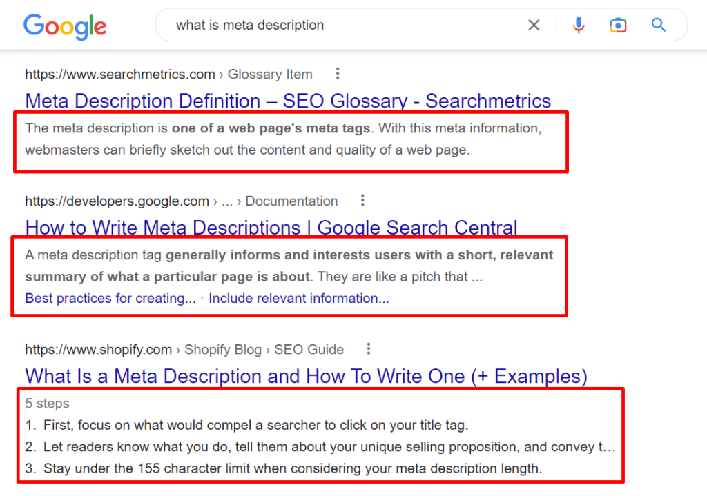 10 SEO Tips to Increase Your Website Ranking in SERPs 6 meta description example