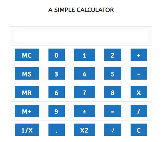 simple calculator design | How to Create a Simple Calculator Using HTML and JavaScript