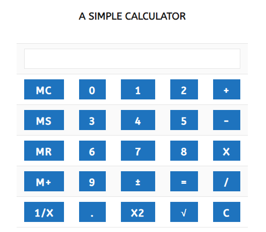 How to Create a Simple Calculator Using HTML and JavaScript 1 simple calculator design | How to Create a Simple Calculator Using HTML and JavaScript